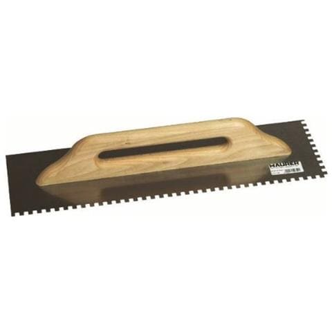 Frattone in Acciaio Dentato 2 Lati 480x140mm Greca 10x10 mm - Foto 2
