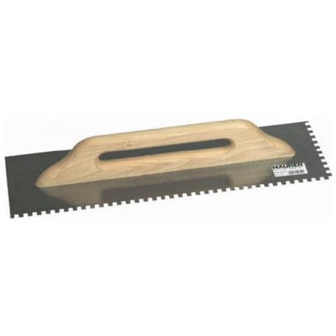 Frattone in Acciaio Dentato 2 Lati 480x140mm Greca 10x10 mm - Foto 3