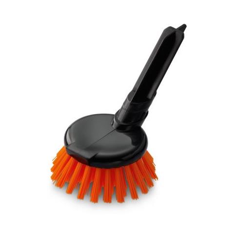 Ricambio per spazzola per piatti antibatterica color arancione - Foto 1