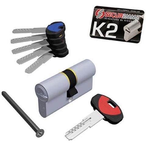 Cilindri Securemme K2 3200 Ccs Mm. 35-45. - Foto 2