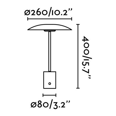 Faro 28388, HOSHI LED Lampada da tavolo nera e rame spazzolato - Foto 2
