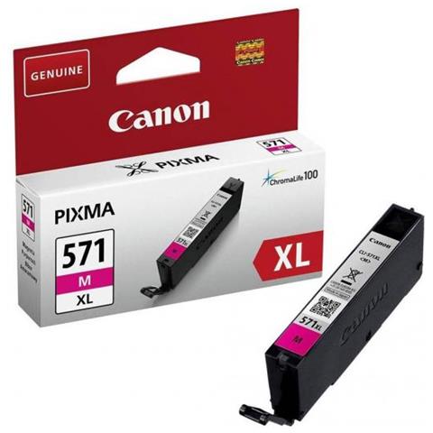 Originale Canon Cli-571xl M Magenta 0333c001 Per Canon Pixma Mg5700 Mg6800 Mg7700 571mxl 11ml 715 Pagine - Foto 1
