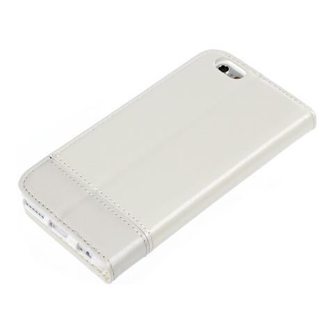 Wallet Folio Case, Cover A Libro - Apple Iphone 6 / 6s - Bianco - Foto 2