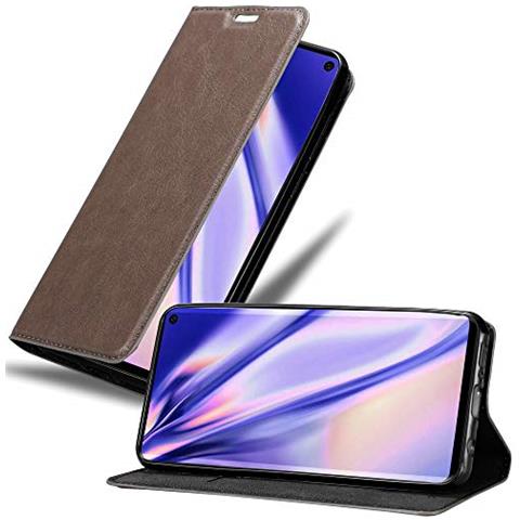 Custodia Compatibile Con Samsung Galaxy S10 In Bruno Caffè - Coperchio Protettiva Con Chiusura Magnetica, Funzione Stand E Tasca Per Le Carte - Foto 1