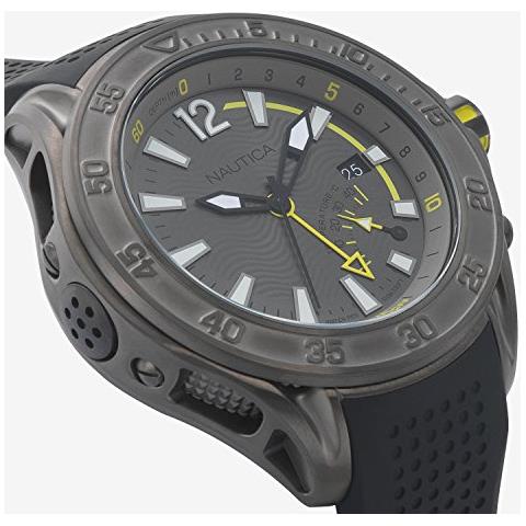 Orologio Analogueico Quarzo Uomo Con Cinturino In Silicone Napbrw003 - Foto 2