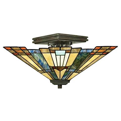 Inglenook Semi-incasso Luce Di Soffitto - Foto 1