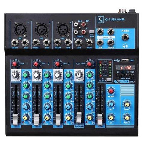 Mixer Q5 Usb Mkii 5can.usb Bt 625809 - Foto 1