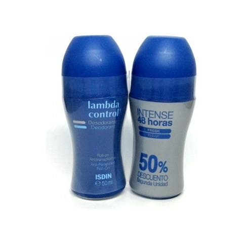Lambda Deodorante Control + Intenso 48h Roll On 2x50ml - Foto 1