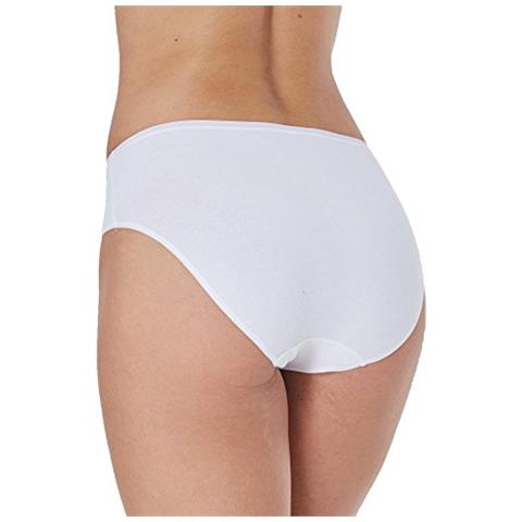 Slips Mutandine 3-pack Cotone Elementi Essenziali Di Base 36-46 - Selezione Di Colore: Color: White | Size: Large - Foto 2