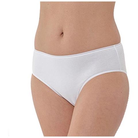 Slips Mutandine 3-pack Cotone Elementi Essenziali Di Base 36-46 - Selezione Di Colore: Color: White | Size: Large - Foto 1