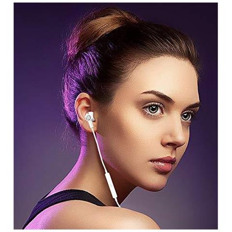 Hi-res Extra Bass Auricolari Con Isolamento Acustico Auricolari In-ear Wired Auricolari Con Microfono Per Iphone Ipod Ipad Mp3 Huawei Samsung Leggero Auricolari Con Controllo Di Volume 3.5mm Jack Cuffie - Foto 2