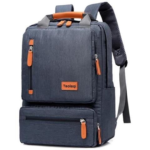 SLOWMOOSE - Zaino Da Viaggio Antifurto Da Donna In Tessuto Oxford Casual [  grigio Scuro] - ePRICE