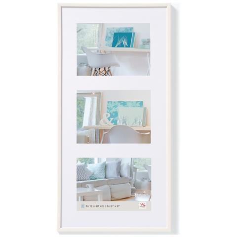 Cornice per Foto New Lifestyle 3x13x18 cm Bianca - Foto 1