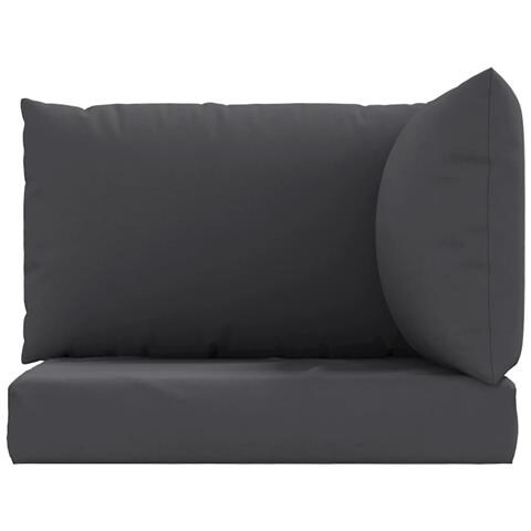 Cuscini per Pallet 3 pz Antracite in Tessuto Oxford - Foto 2