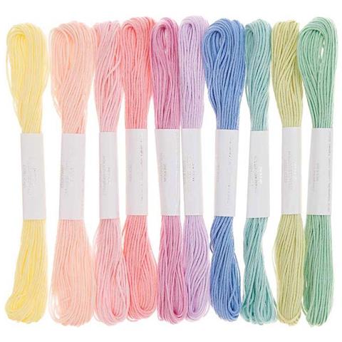 10 Fili Da Ricamo In Cotone - Gelato - Foto 1
