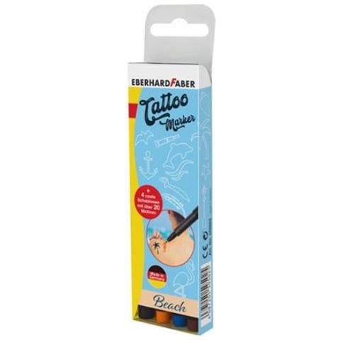 4 Eberhard Faber Beach Tattoostifte Farbsortiert 1,0 - 5,0 Mm (559502) - Foto 1