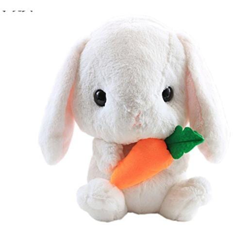 Orso Gigante Peluche ShineFinder Coniglio Ripieno Con Carote E Fragole, Coniglio Di Peluche Orsacchiotto Peluche Gigante - Foto 6