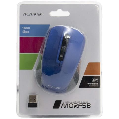 Mouse Wireless Senza Fili Wifi Universale Windows Mac 1600dpi Plug And Play Pc - Foto 2