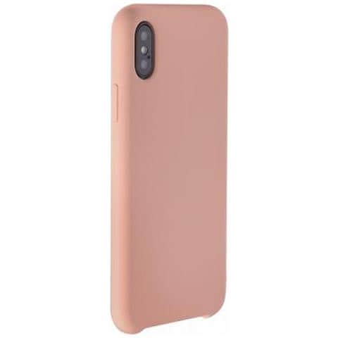 Cover Per Iphone X /xs Rigida In Silicone Soft Touch, Rosa - Foto 2