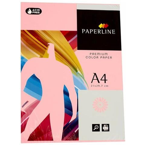 Carta Rosa Chiaro 500 Foglie Din A4 - Foto 1