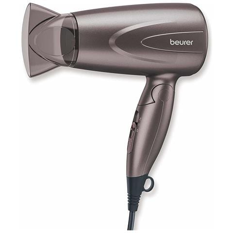 Hc 17 Asciugacapelli Compatto Pieghevole 1300w Nero - Foto 1