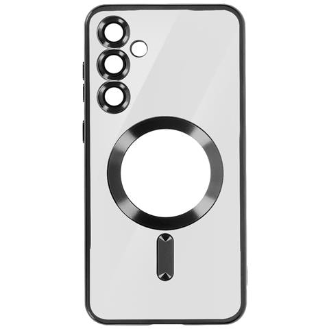 Cover Magsafe Per Samsung S23 Fe In Silicone Bordo Cromato - Foto 1