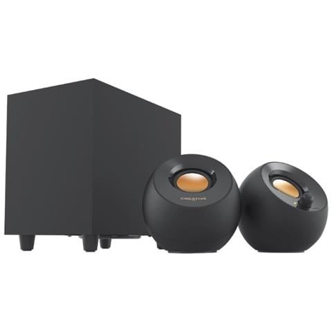 Creative Pebble Plus set di altoparlanti 8 W Casa Nero 2.1 canali - Foto 2