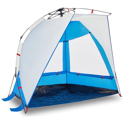 Tenda da Spiaggia 2Persone Azzurro Rilascio Rapido Impermeabile - Foto 1