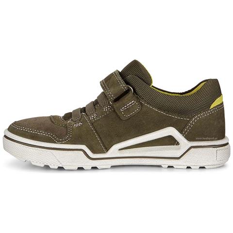 Bambini Glyder, Mezza Scarpa Stringata In Pelle Marrone Con Cinturini In Velcro 31 - Foto 2