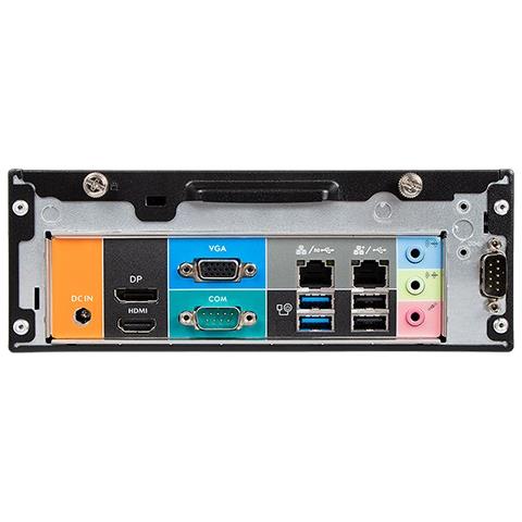 XH610 Barebone Mini PC - Intel H610, LGA1700, Dual LAN, USB 3.2, M. 2 PCIe, 4K Triple Display - Foto 5