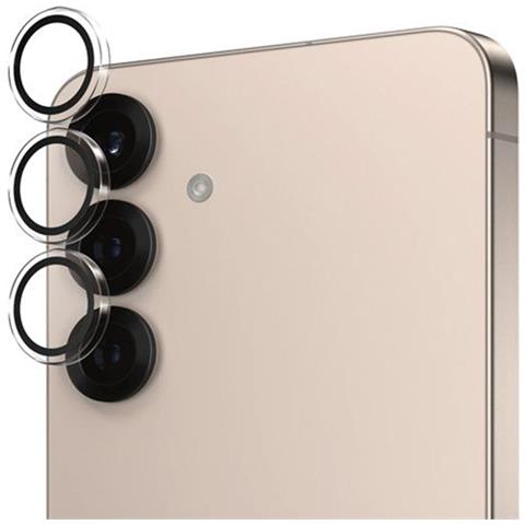 Protezione Dell'obiettivo Della Fotocamera Per Galaxy S25 Plus Antiurto, Nero Transparente - Foto 2