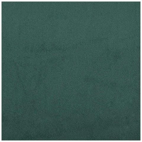 Divano a 2 Posti Verde Scuro 120 cm in Velluto - Foto 9