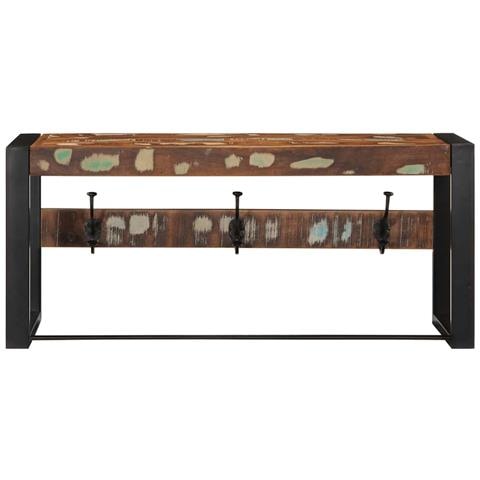 Appendiabiti Multicolore 80x35x35 Cm In Legno Massello Recupero - Foto 2