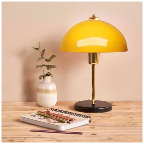 Edith Lampada Da Tavolo A Fungo Nera 49 Cm - Foto 3