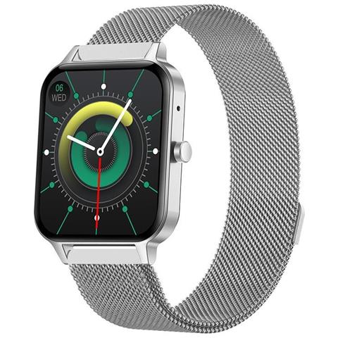 Smartwatch Mx7: Chiamate Bluetooth E Monitoraggio Della Salute Silver - Foto 1