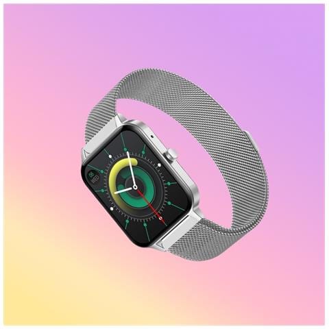 Smartwatch Mx7: Chiamate Bluetooth E Monitoraggio Della Salute Silver - Foto 2