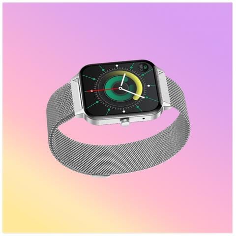 Smartwatch Mx7: Chiamate Bluetooth E Monitoraggio Della Salute Silver - Foto 4