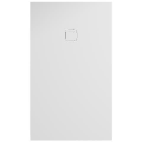 Piatto Doccia Rettangolare 90x180 Cm Effetto Liscio Marmoresina Harmony Bianco - Foto 1