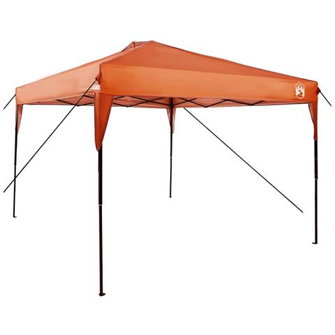 Tenda Aggiuntiva Pop-Up Arancione 300 x 300 cm Tessuto - Foto 1