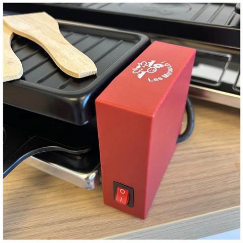 Griglia Per Raclette Per 4 Persone, 800 W - 8945 - Foto 2