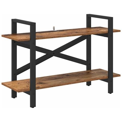 Libreria Legno vecchio 100 x 33,5 x 64 cm Legno multistrato - Foto 1