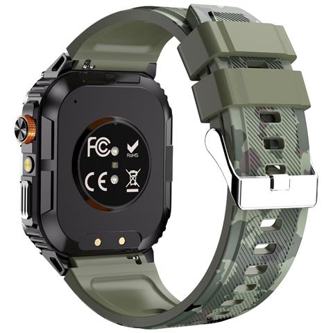 Smartwatch Multifunzione Con Monitoraggio Della Salute E Chiamate Bluetooth Green - Foto 2