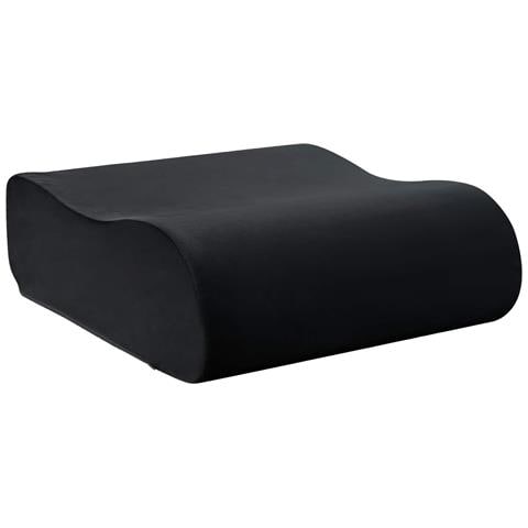 Cuscino per la seduta Nero 40 x 40 x 13 cm Schiuma PU - Foto 1