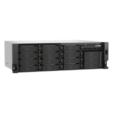 TS-H1655XEU-RP Server di archiviazione Armadio (3U) Intel Atom® C5125 8 GB DDR4 0 TB QuTS hero Nero, Grigio - Foto 10
