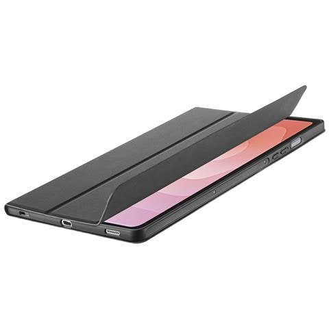 Memo - Galaxy TAB S11 Custodia per tablet con copertina effetto pelle, 3 angolazioni stand, funzione sleep mode e slot rigido per penna. Compatibile con Samsung Gamma S. - Foto 2