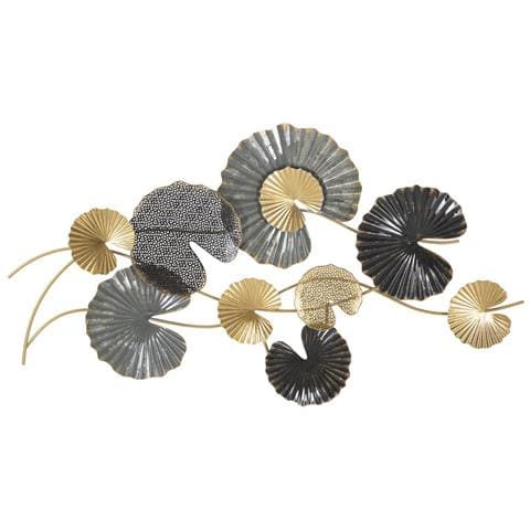 Decorazione In Metallo 3d Cerchi 13-multicolore-metallo-105x4x56 Cm - Foto 1
