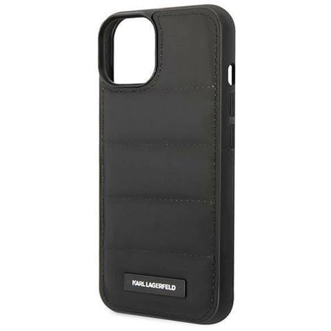 Karl Lagerfeld Klhcp14spsqak Iphone 14 6,1 Custodia Nera /nera Puffy Elongated Logo - Foto 2