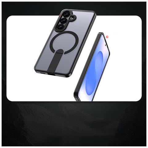 Custodia Per Samsung Galaxy A36 / A37 Con Magsafe E Supporto, Nera - Foto 1