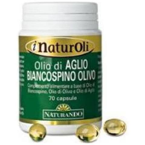 Naturoli Olio di Aglio Biancospino Olivo 70 Softgel - Foto 1