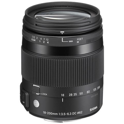 Obiettivo 18-200 mm F / 3.5-6.3 AF DC MACRO HSM Attacco Sony - Foto 4
